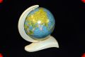 Vintage 1950's plastic globe by M.B.