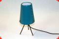 Table lamp space age sixties blue