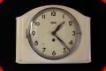 Ceramic clock / kitchen wall clock 50's