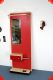 Wandgarderobe Fifties Kapstok Rood