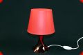 Lamp Sixties rood plastic apart design