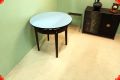 1950's coffee / end table - Blue Sparkle - adjustable height