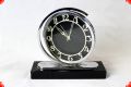 Art Deco alarm clock with inscription on back