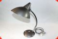 Vintage office Hela lamp Germany, grey