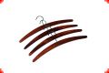 Kleerhangers Danish design teak hout set van vier mid century