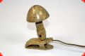 Bakelite clip on lamp from the 50's - Mushroom