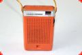 Radio, small orange 70's radio